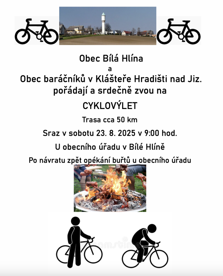Cyklovýlet 23.&nbsp;8. 2025